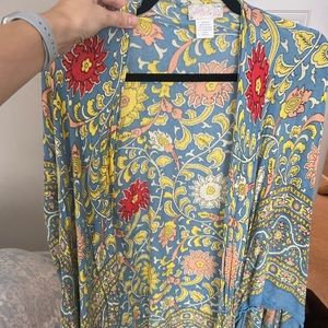 Free people multicolor kimono